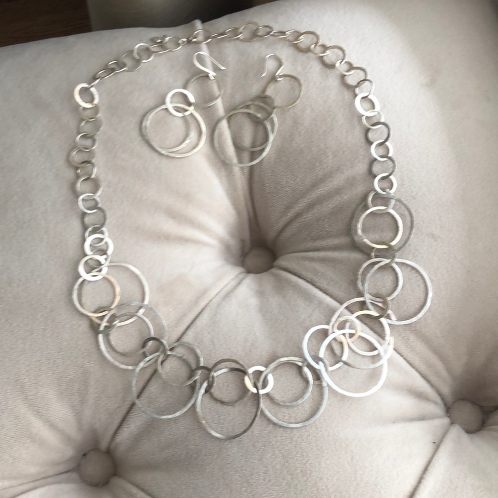 Stella and dot necklace and earring set